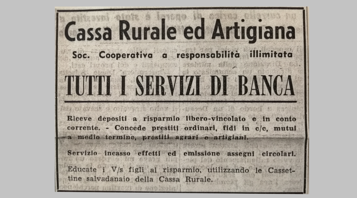 Cassa Rurale Promo